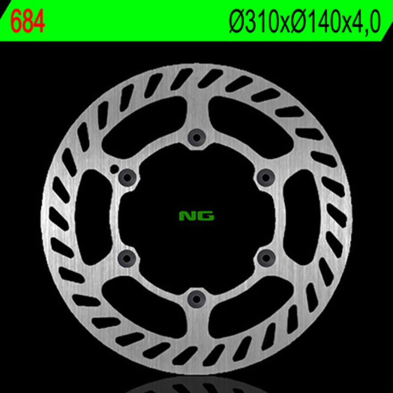 Disque de frein fixe, marque NG Brake Disc : 684 | Moto BETA M4 350