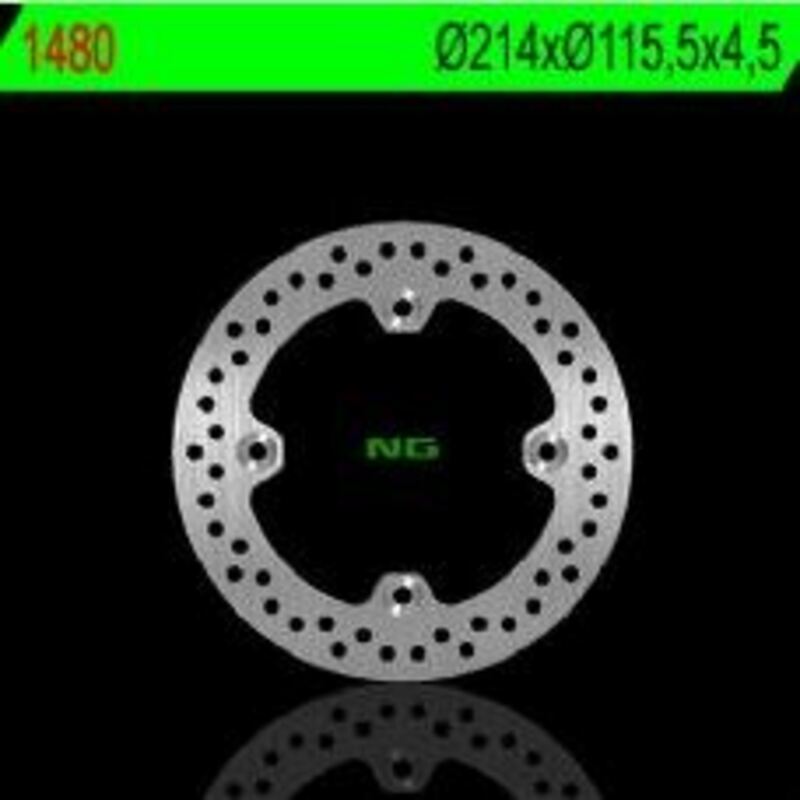 Disque de frein rond fixe Ø214, marque NG Brake Disc : 1480 | Quad, Ssv CAN-AM