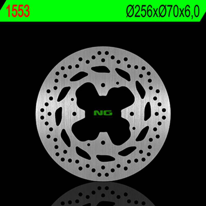 Disque de frein fixe rond 1553 marque Ng Brake Disc | Compatible Motos HONDA