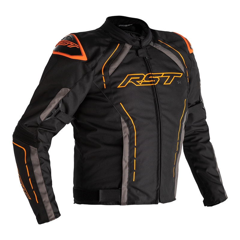 Veste marque RST S-1 textile couleur noir/gris/orange